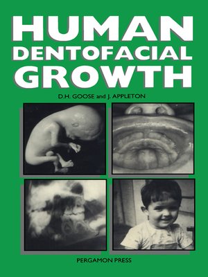 cover image of Human Dentofacial Growth